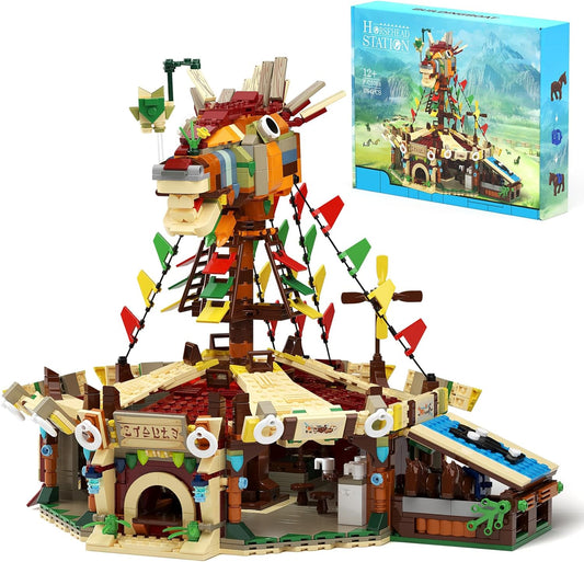 Hyrule Horse Station Model Kit - Build Your Own Adventure!