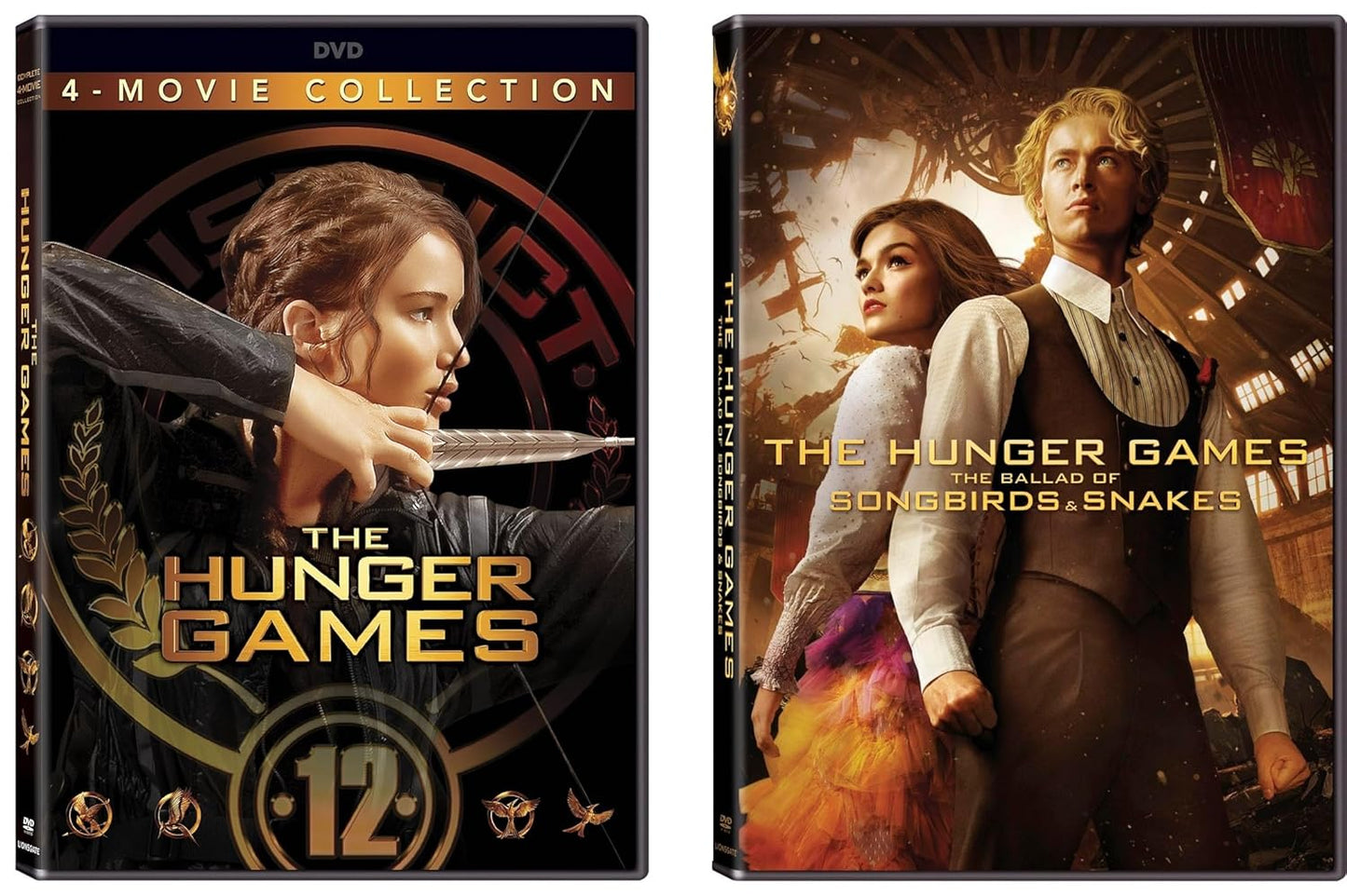 Hunger Games Complete 5 Movie Collection DVD Set for Fans