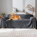 Waterproof Sofa Covers Reversible Pet-Friendly Slipcover - Dark Grey