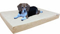 Waterproof Memory Foam Dog Bed for Medium Dogs - Washable Cover