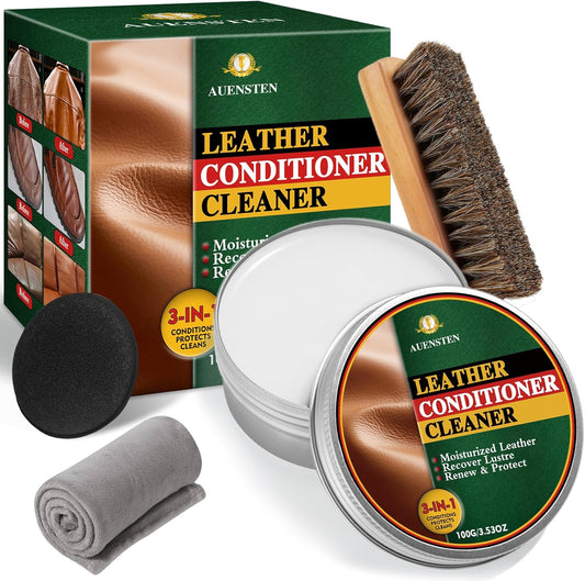 All-Natural Mink Oil Leather Conditioner - Restore & Soften with Ease!