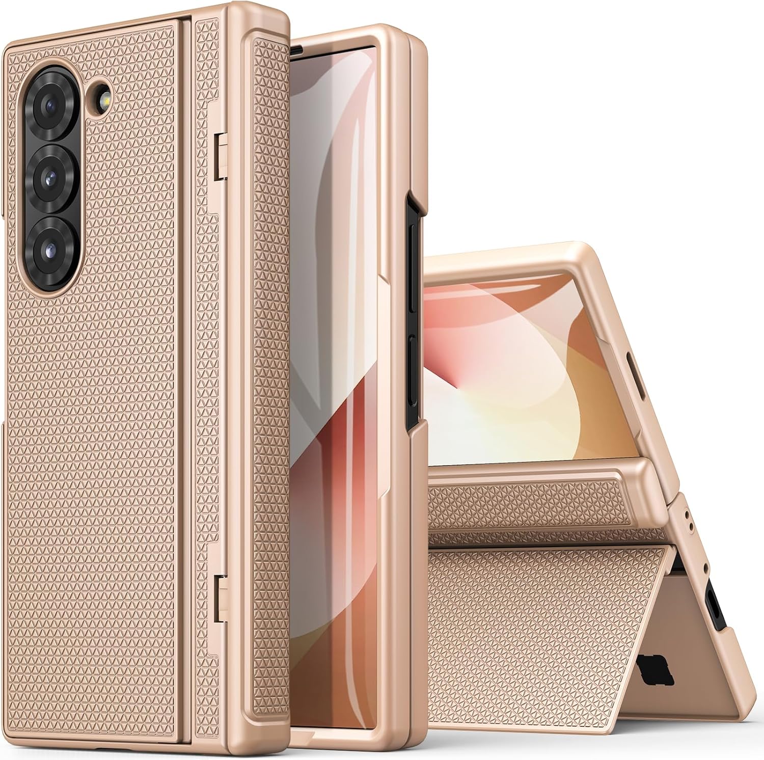 Samsung Galaxy Z Fold 6 Case with Kickstand and Full Protection