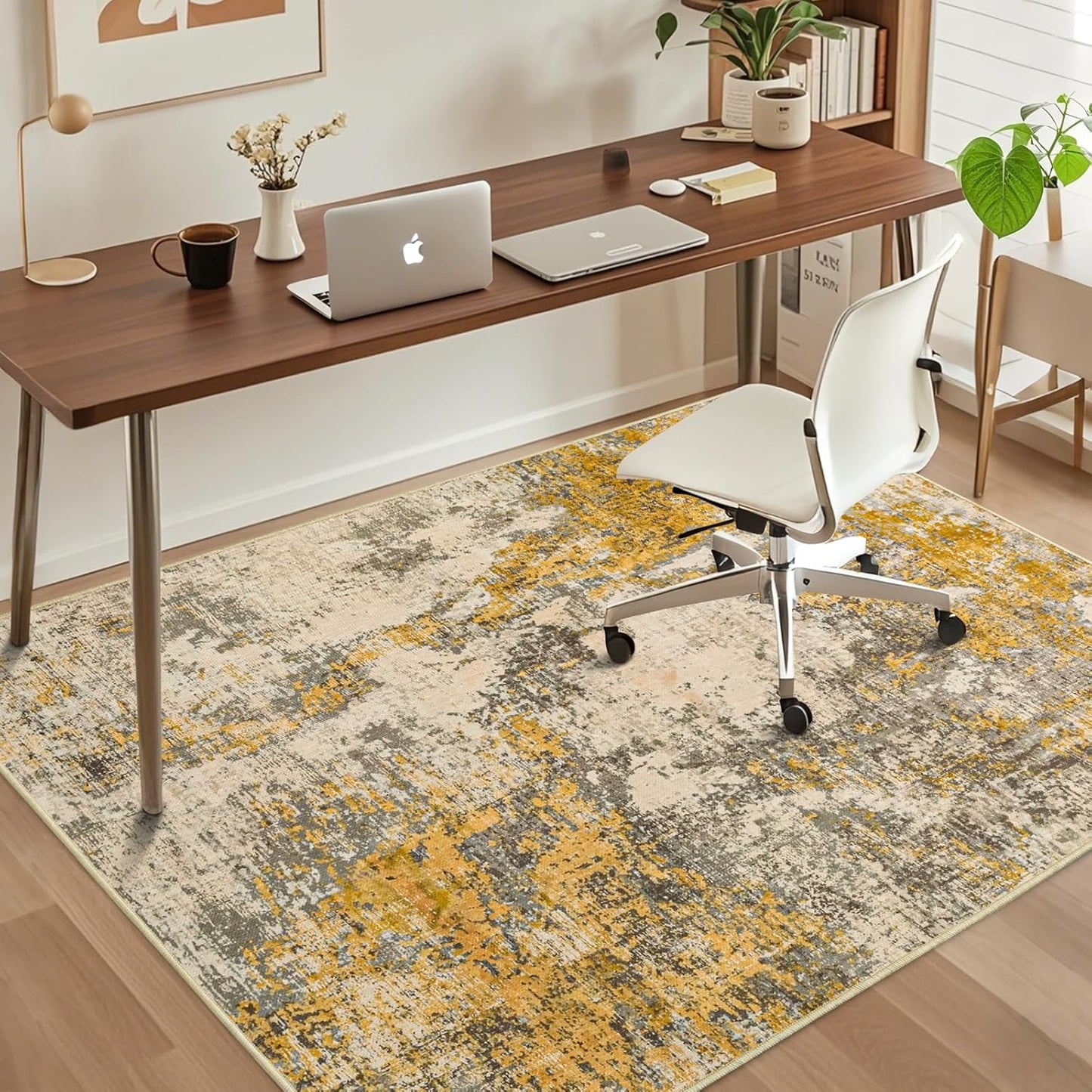Office Chair Mat for Hardwood Floor, 72in x 48in Easy Glide