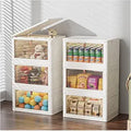 CTSNSLH 24Qt Stackable Collapsible Storage Bins with Lids - Clear