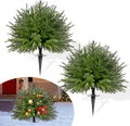 Artificial Christmas Tree for Outdoor Front Porch Decor - Real Touch