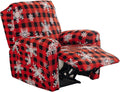 Recliner Slipcovers for Single Seat Recliner - Non Slip 4-Piece Fit