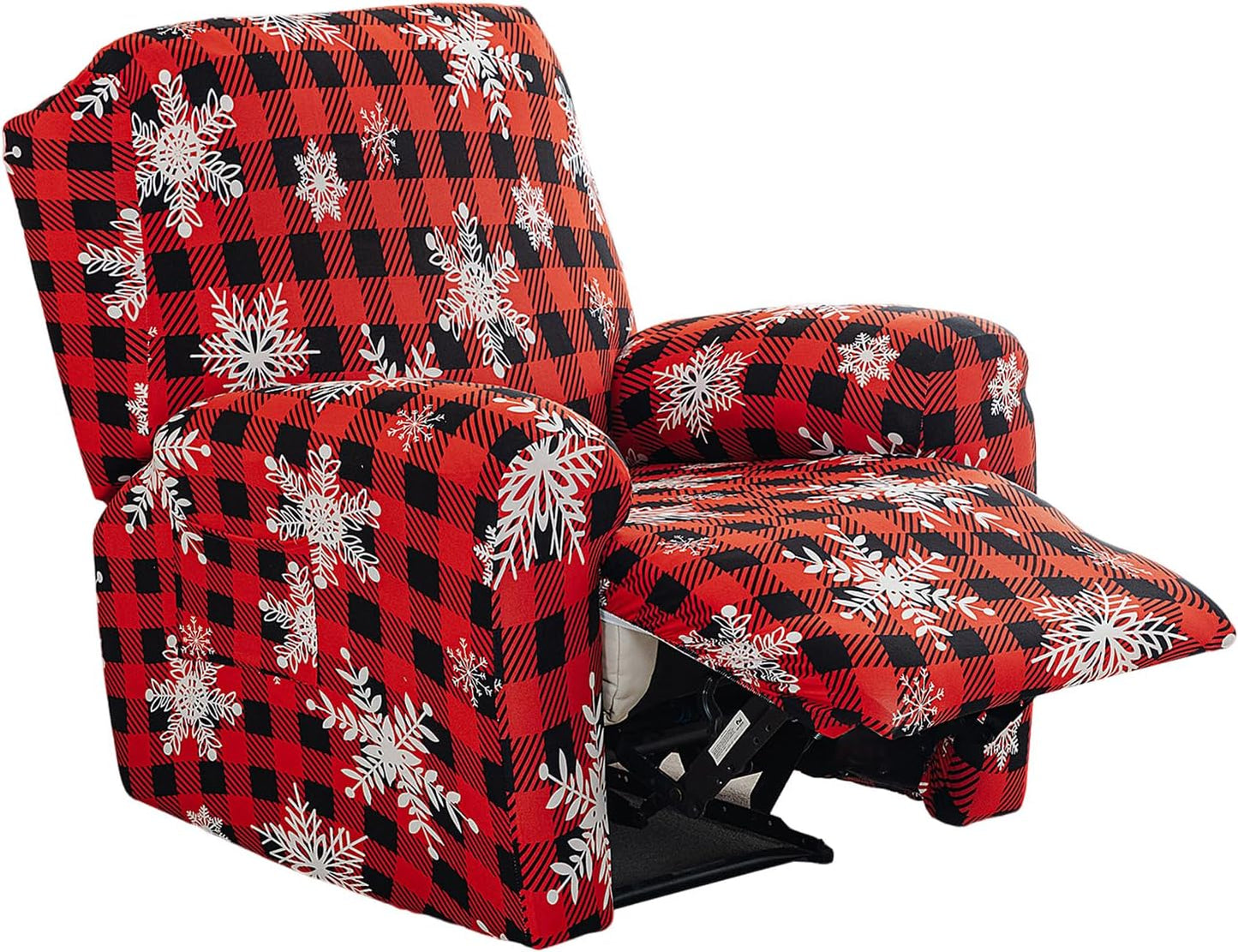 CRFATOP Merry Christmas Recliner Slipcovers for Lazyboy Chairs