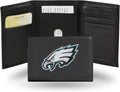 NFL Football Embroidered Tri-fold Wallet for Fans and Players