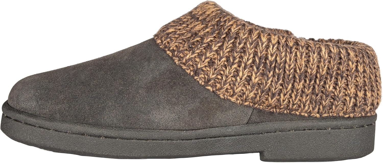 Clarks Women's Knit Scuff Slipper - Comfort and Style Combined