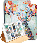 DuraSafe Cases for iPad 9.7 - Deer Print Slim Folio with Cooling