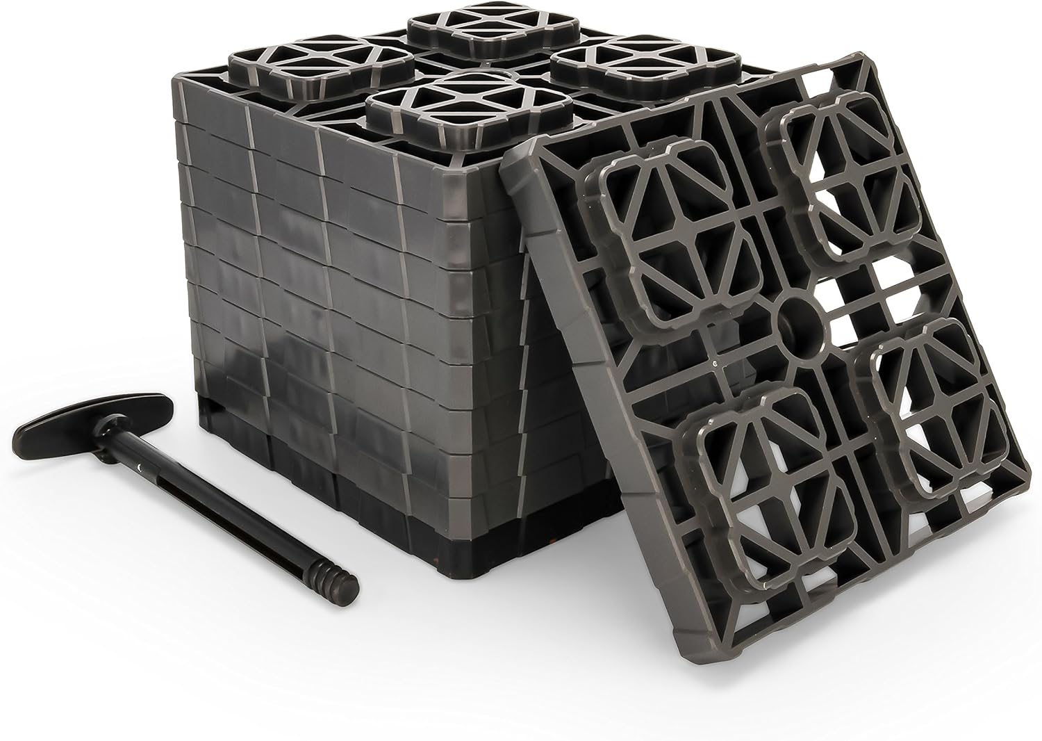 Camco Fasten XL RV Leveling Blocks for Customizable Support