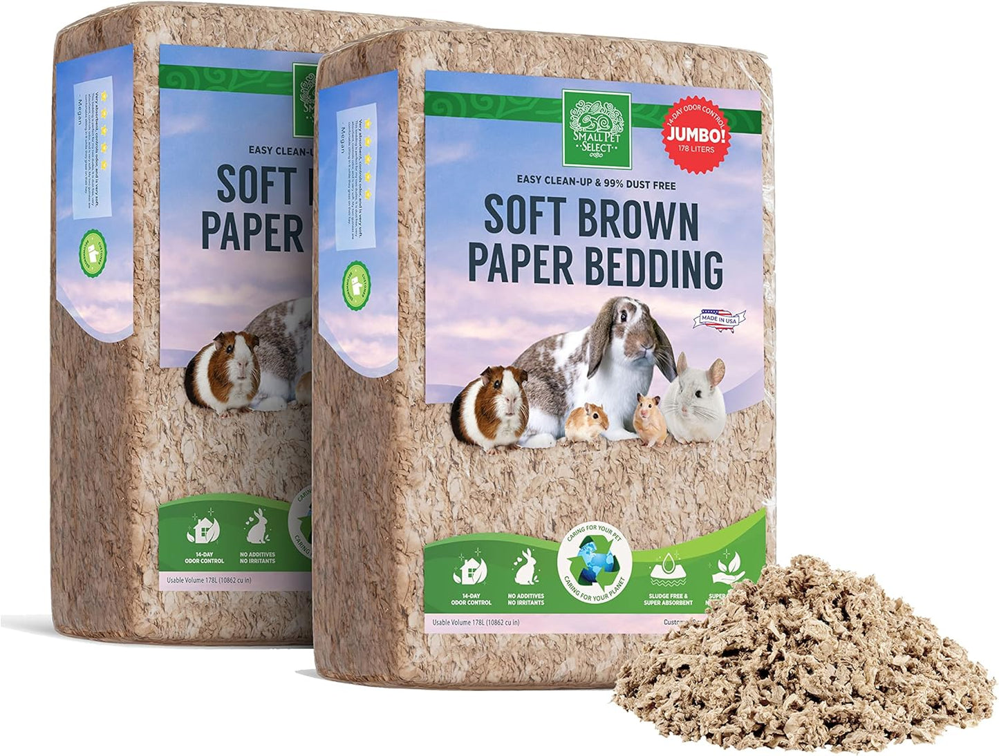 Small Pet Select Natural Paper Bedding for Small Animals