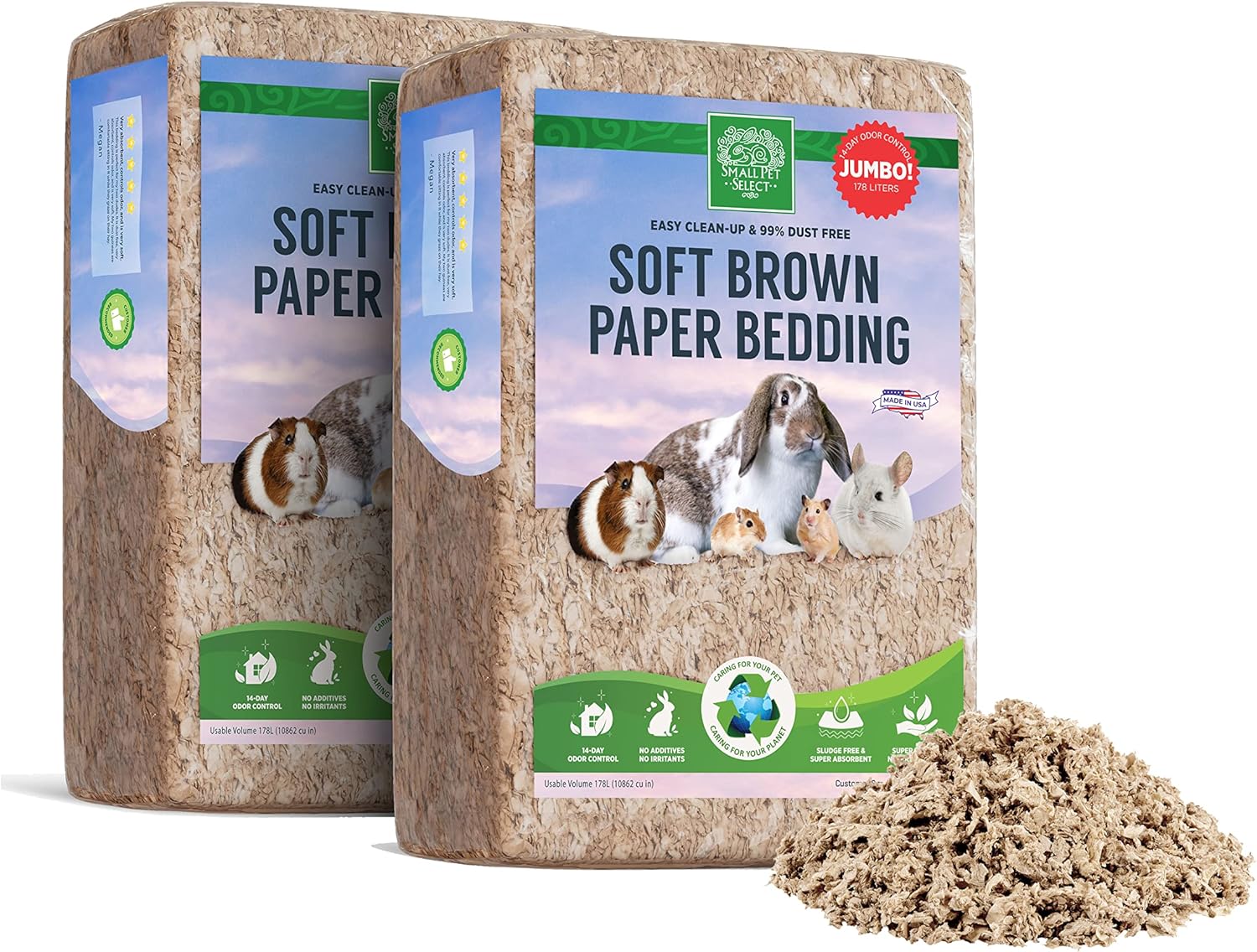 Small Pet Select Natural Paper Bedding for Small Animals