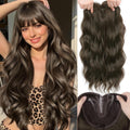 Hair Toppers for Women 20 in Hand Tied Breathable Topper - Dark