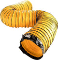 MOUNTO 24in x 25ft PVC Flexible Duct Hosing - Durable Exhaust Duct