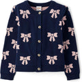 Gymboree Girls Long Sleeve Button Front Cardigan - Cozy Everyday Layer