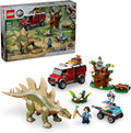 LEGO Jurassic World Stegosaurus Discovery Building Set - Fun Dino Play