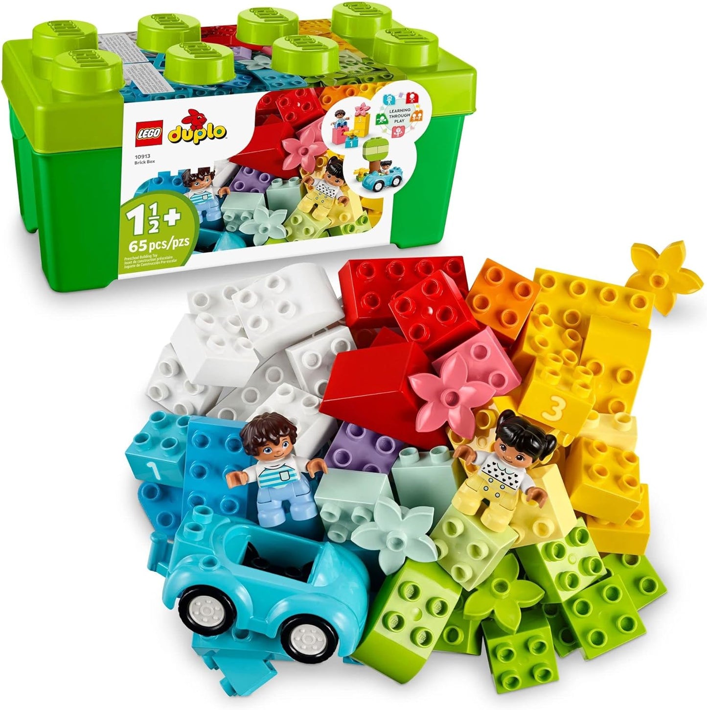 LEGO DUPLO Classic Brick Box - Build, Learn, Play!