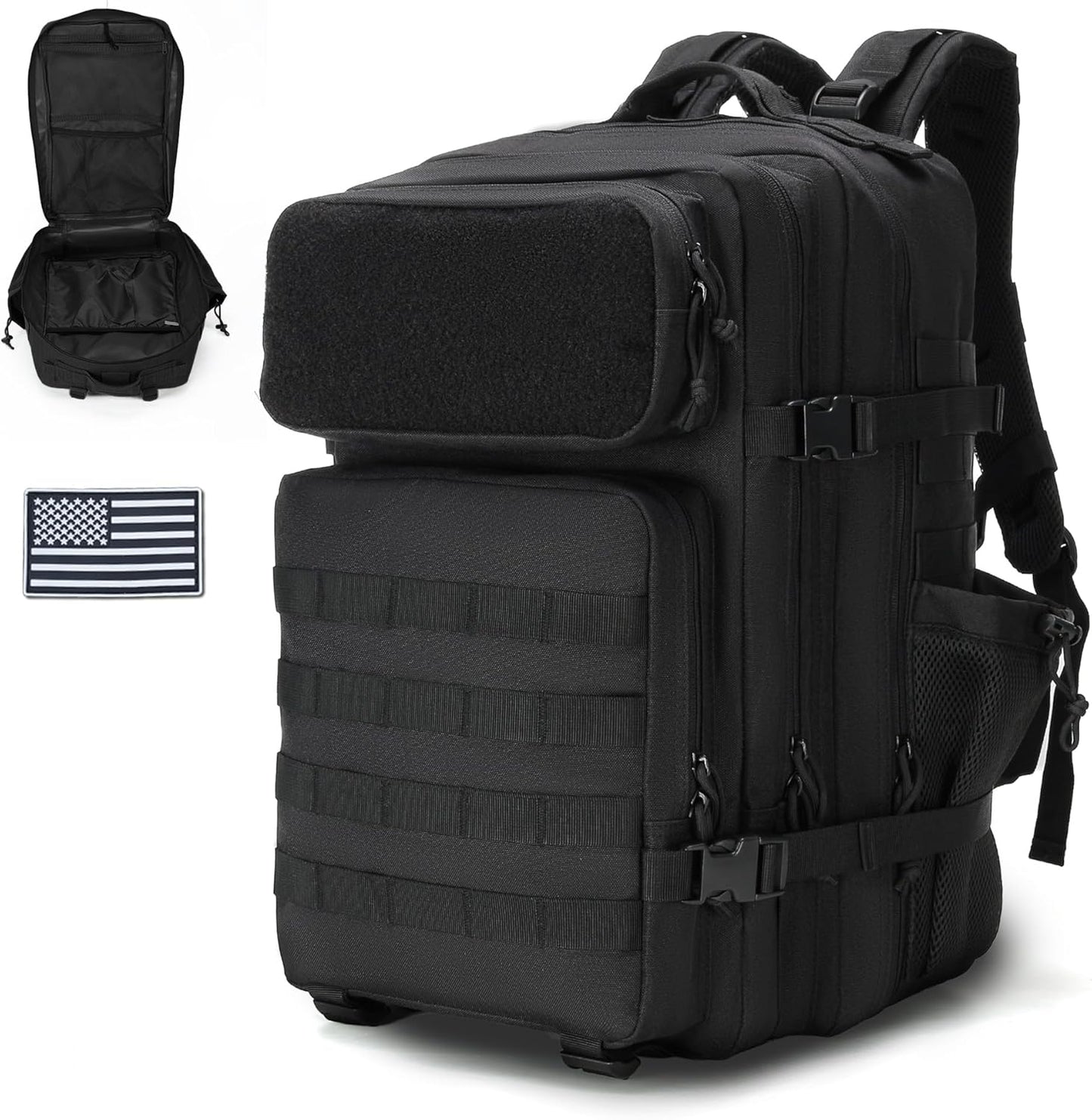 Military Tactical Backpack for Men and Women - 45L Capacity