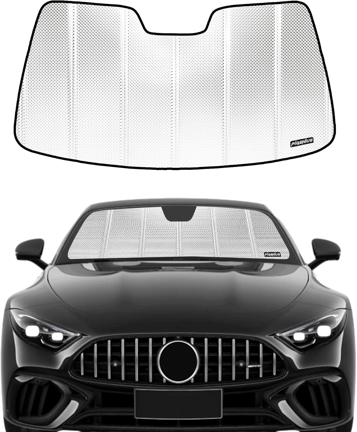 Windshield Sun Shade for 2017-2022 Mercedes-Benz C-Class