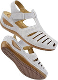 HARENCE Women's Summer Gladiator Wedge Sandals - Comfortable Platform