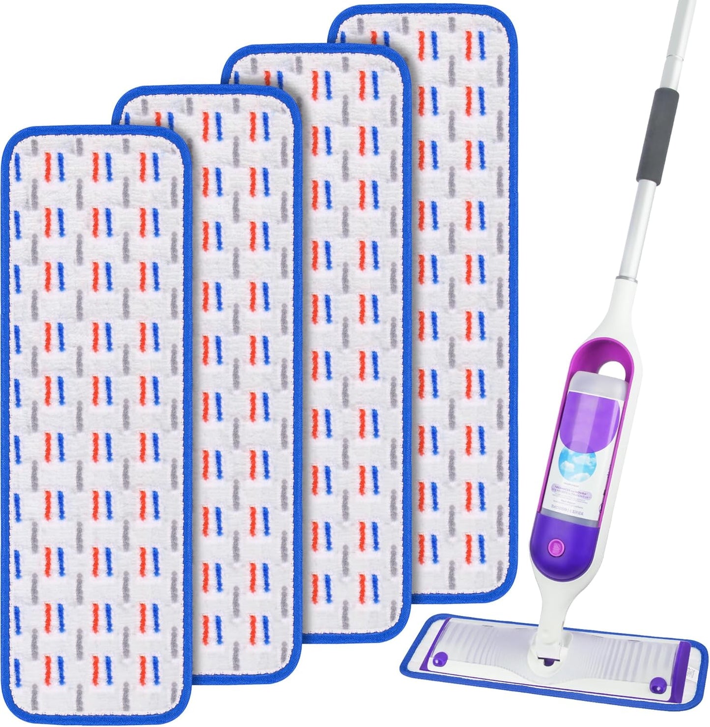UMAYCOOL Reusable Mop Pads: Machine Washable Power & Performance