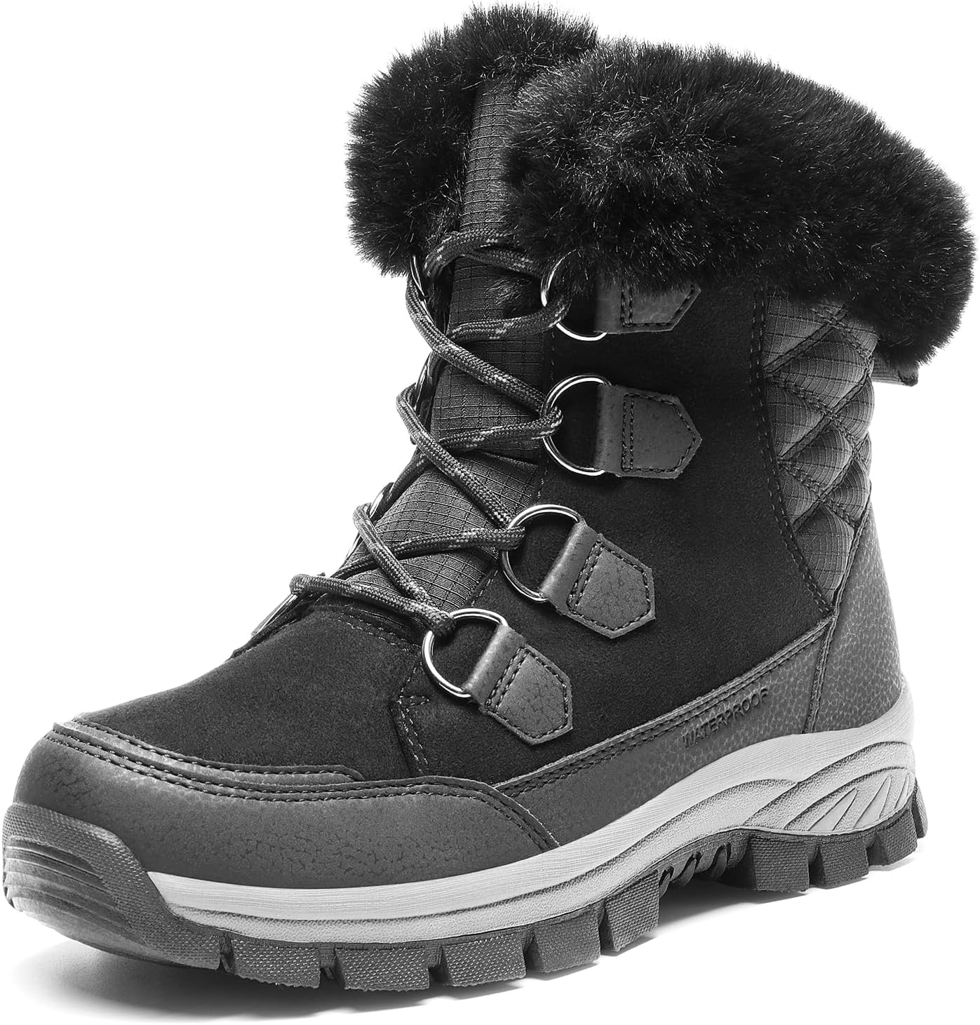 DREAM PAIRS Waterproof Snow Boots for Women - Cozy & Stylish