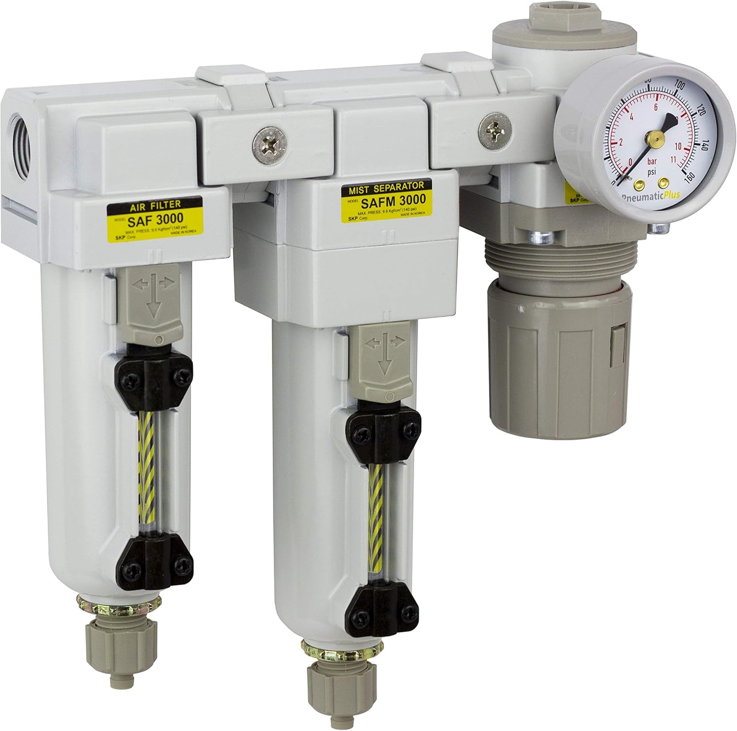 3-Stage Air Drying System - Cleaner, Drier Air!