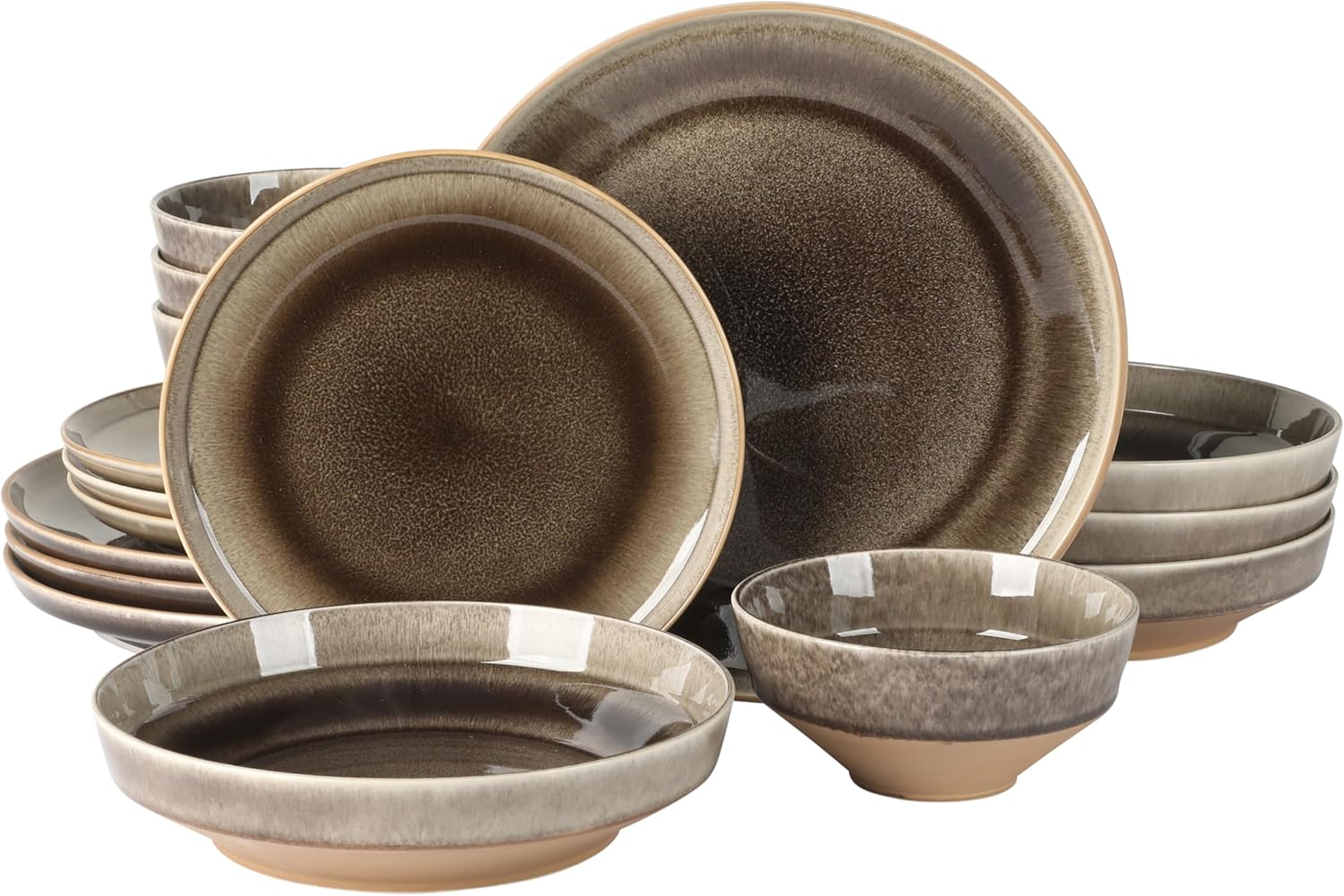 Gibson Elite Hailstone 16 Piece Stoneware Dinnerware Set Review