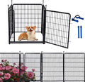 Tall Garden Fence Animal Barrier, 48 in H x 8.9 ft L - Wider Gate