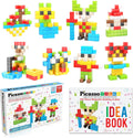 PicassoTiles 102pcs Pixel Magnetic Puzzle Cube - STEM Creative Kit