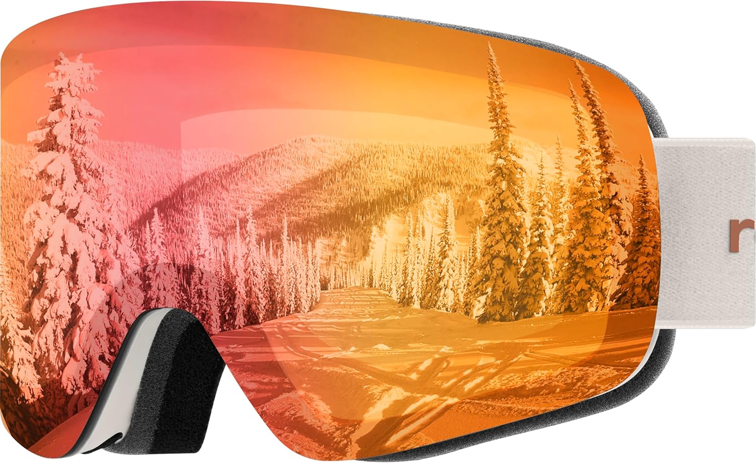 UV Protective Retrospec Ski Goggles - Men/Women