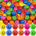 96 Pack Smile Face Stress Balls Bulk 2 in Multicolor - Mood Boosters