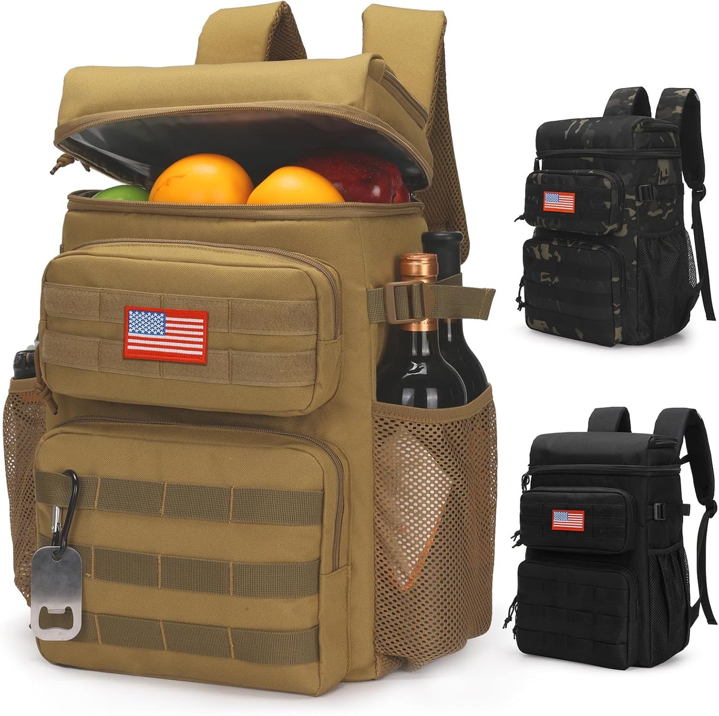Tactical Backpack Cooler for Beach, Camping, and Hiking Fun
