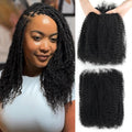 Afro Kinkys Bulk Human Hair for Dreadlock Extensions and Repair