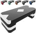 Versatile Adjustable Aerobic Stepper for Home Cardio Fitness Workouts
