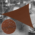 Royal Shade 16 ft x 16 ft x 22.6 ft Right Triangle Waterproof Sun