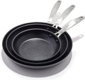 OXO Enhanced 3-Piece Frying Pan Set 8ft 10ft 12ft - Durable Ceramic