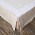 BISELINA French Linen Wrap Around Bed Skirt 14in Drop - Tailored Look