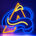 Ice Hockey Neon Sign for Wall Decor - Bright LED Team Logo Light