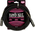 Ernie Ball Braided XLR Microphone Cable, 20ft - Durable, Low Noise
