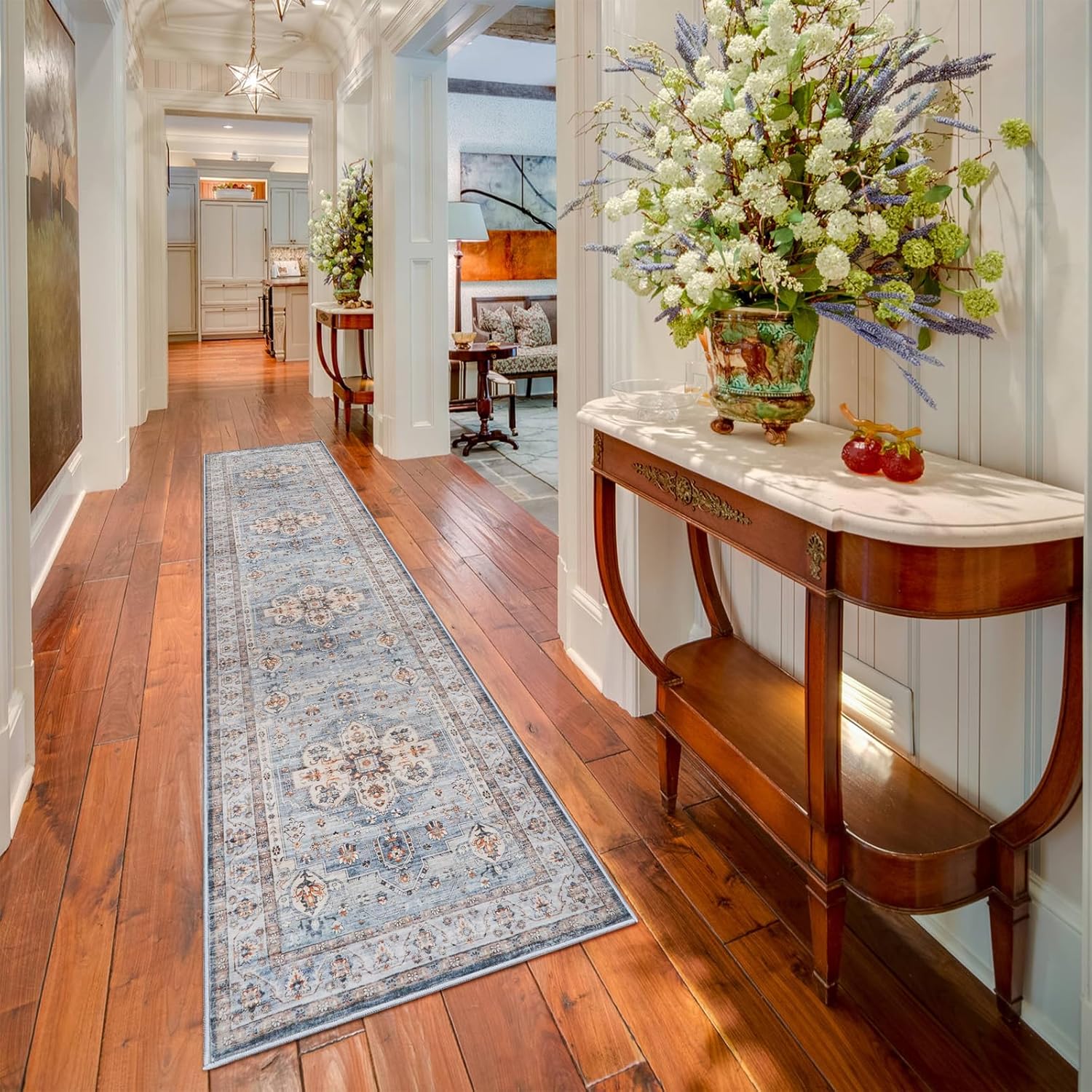 Washable Hallway Runner Rug 2x10 for Stylish Home Decor
