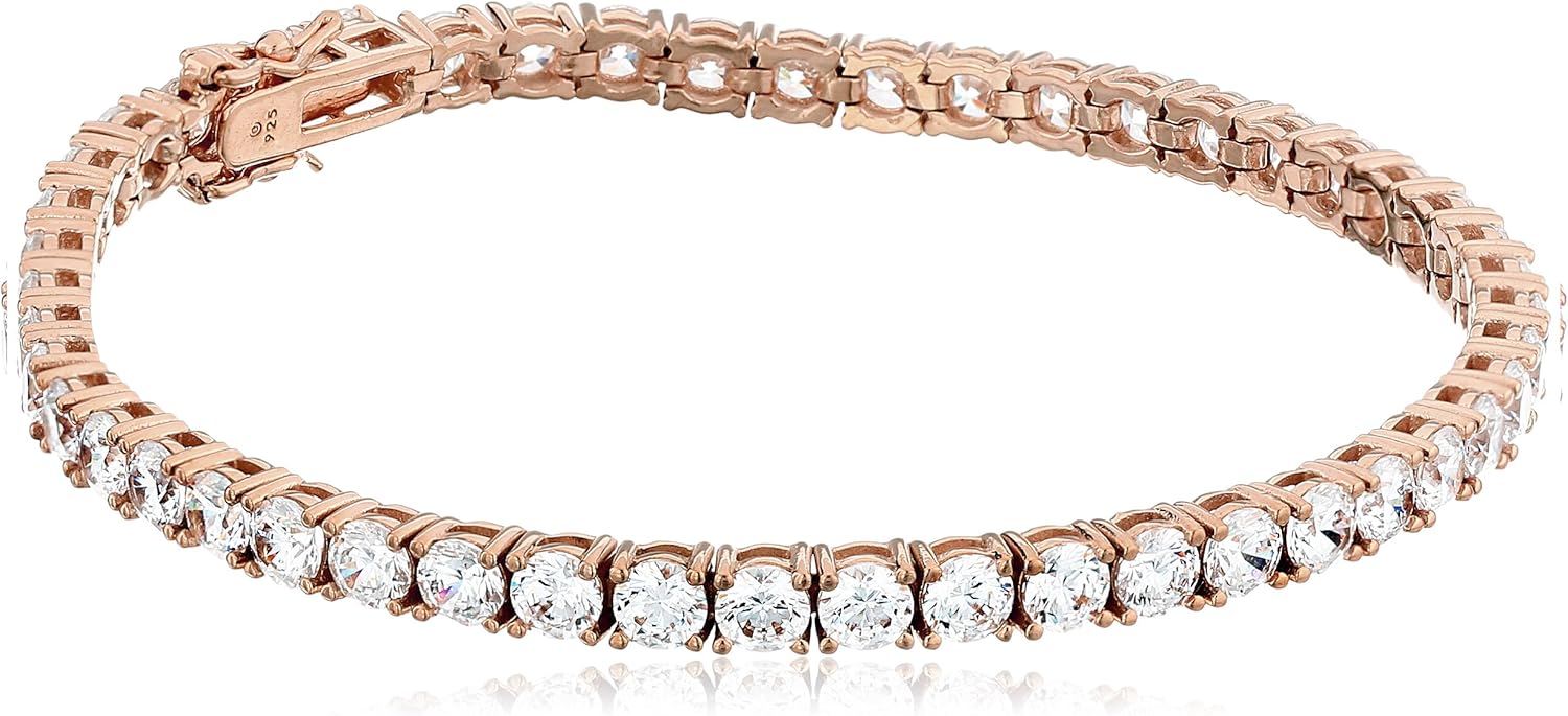 Timeless 8in Tennis Bracelet with Round Cut Cubic Zirconia