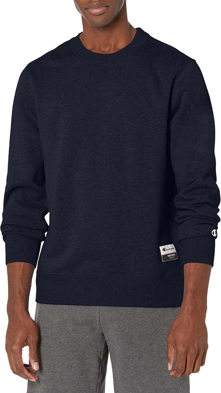 Champion Authentic Originals Men's Sueded Fleece Sweatshirt Review