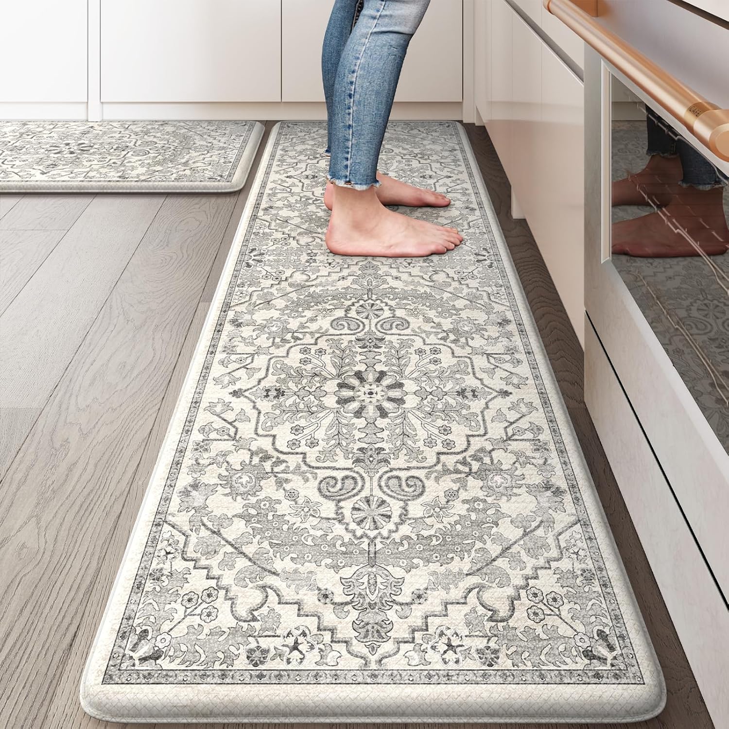 KIMODE Anti Fatigue Kitchen Mats for Comfort and Safety