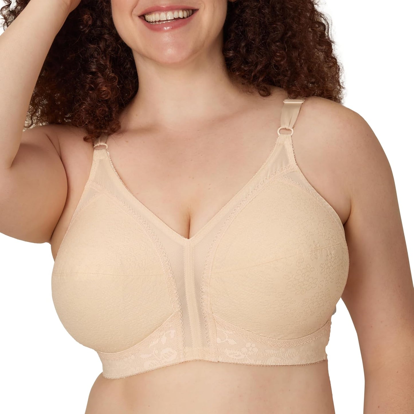 Playtex Women's 18-Hour Wireless Full-Coverage Bra for Comfort