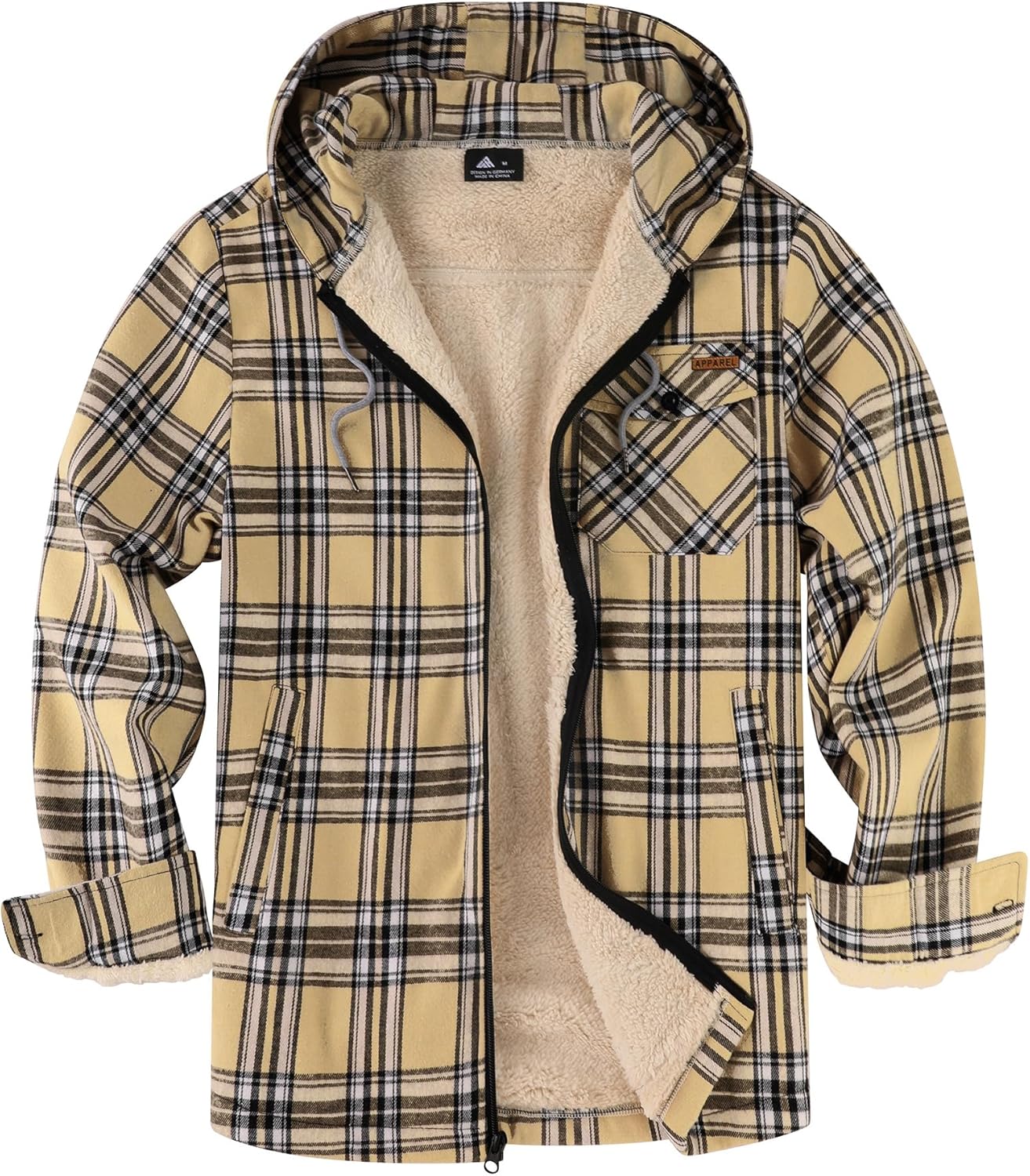 SWISSWELL Mens Sherpa Lined Fleece Shirts Jacket Review