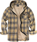 SWISSWELL Mens Sherpa Lined Fleece Jacket for Winter Warmth