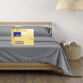 THREAD SPREAD Luxury Egyptian Cotton Cal King Stripe Sheet Set - Soft