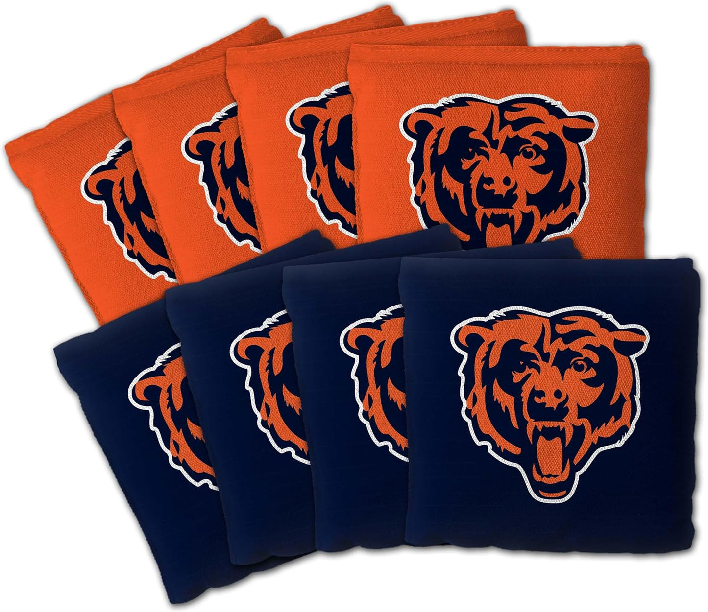 Officially-Licensed NFL Set of 8 Cornhole Bags for Fans